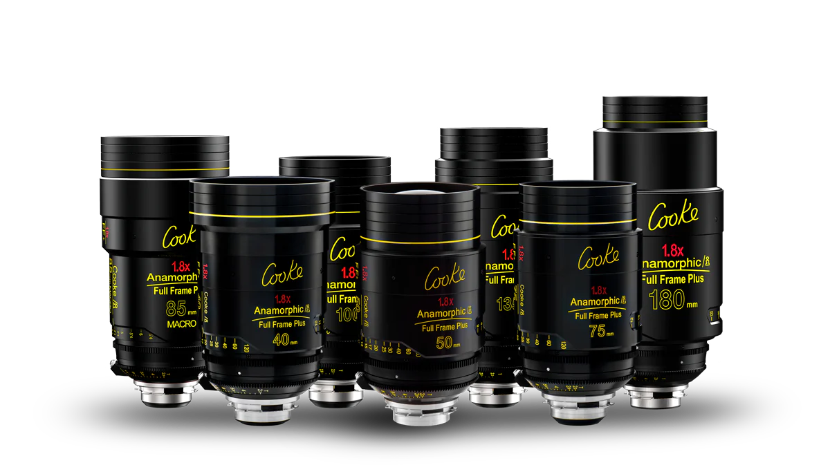 Cooke Anamorphic 1.8x Full Frame Lens Rental | Nationwide Shipping | 8 lens set | Full Anamorphic Lens Set