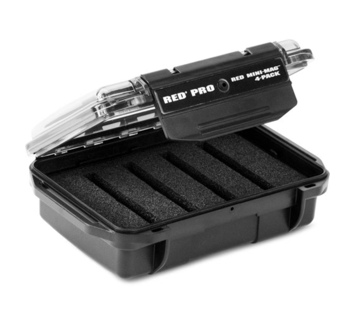 Card Case: Red Mini Mag 4