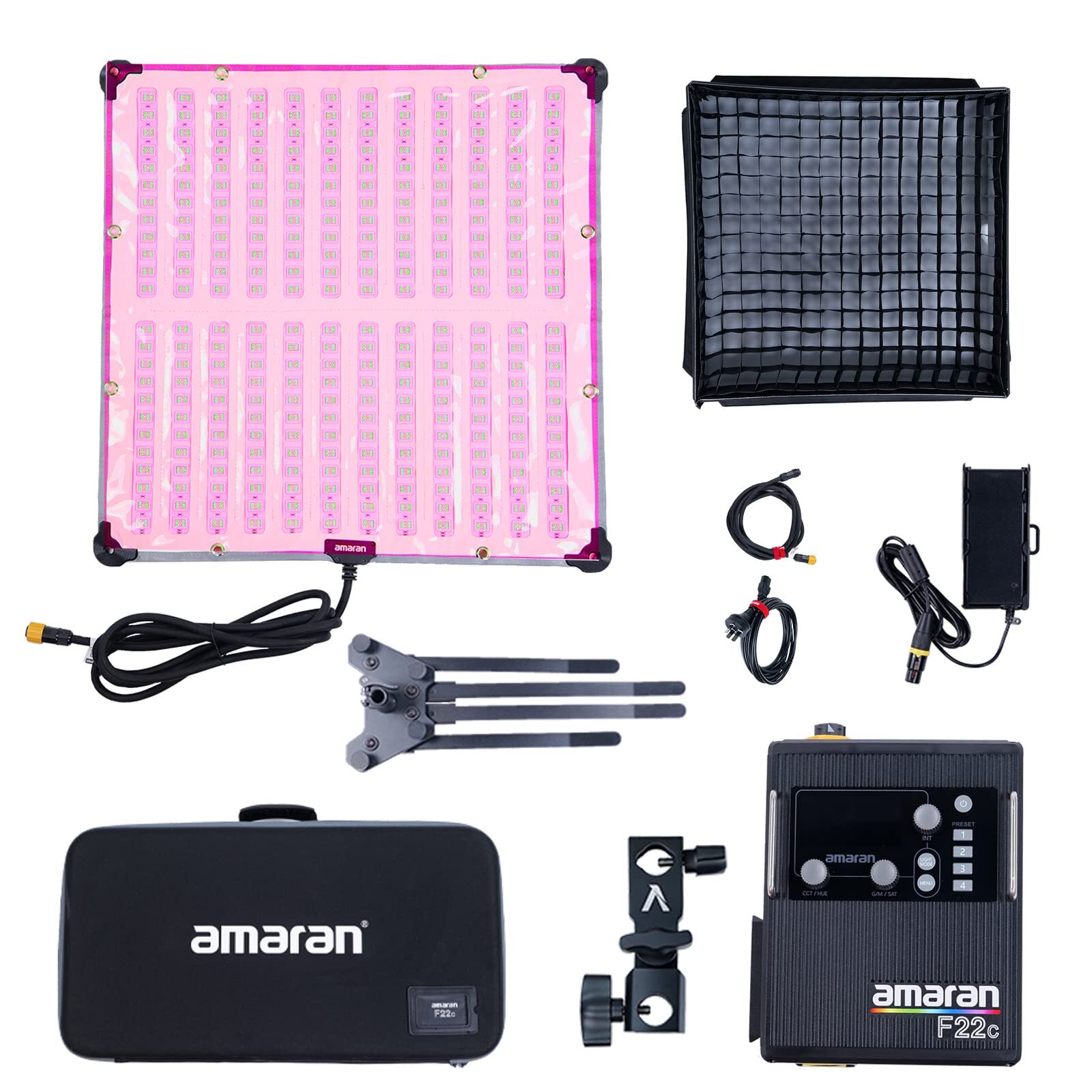 Aputure Amaran F22c – 2′ x 2′ RGB Light Kit