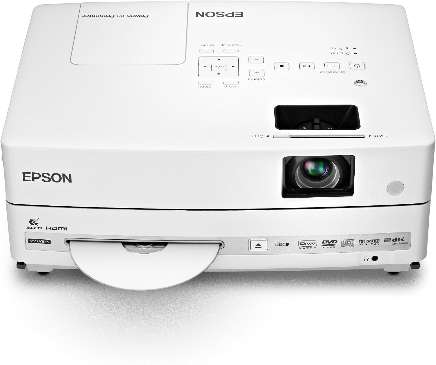 Epson PowerLite Presenter WXGA 3LCD Projector/DVD Player